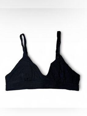 Aerie comfy casual lounge black bralette Size L 🌿
